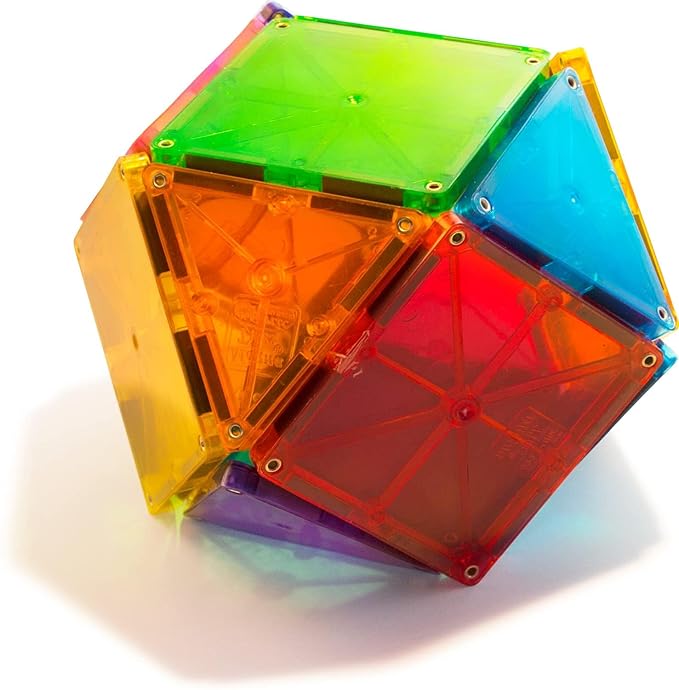STEM Magnetic Tiles for Kids – Build 3D Models, Robots & More | Educational & Creative Toy