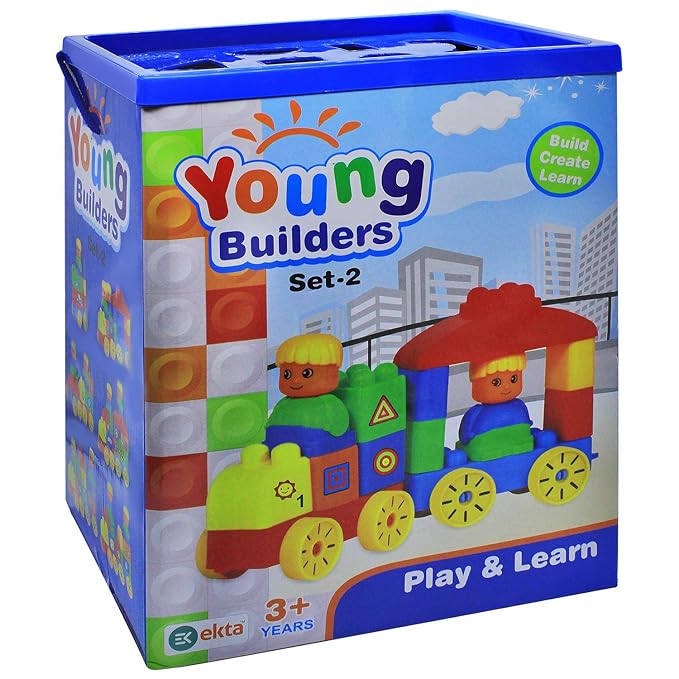 Ekta Young Builders Set 2 Blocks & Bricks Toy Game