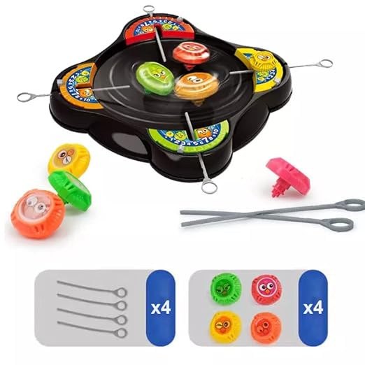 Cool Gyro Arena Spinning Top Game Toy for KidsBoysGirls (Color-as Shown).