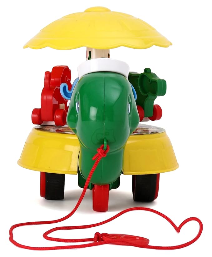 UNITED AGENCIES UA Toys Kids Freddy The Turtle Pull Along Toy for Kids & Toddlers (Multicolor)