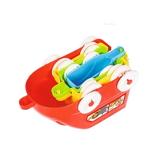 Ratna's 3-in-1 Stacker Train Toy for Toddlers – Pull Along, Nesting & Stacking Fun (1+ Years)