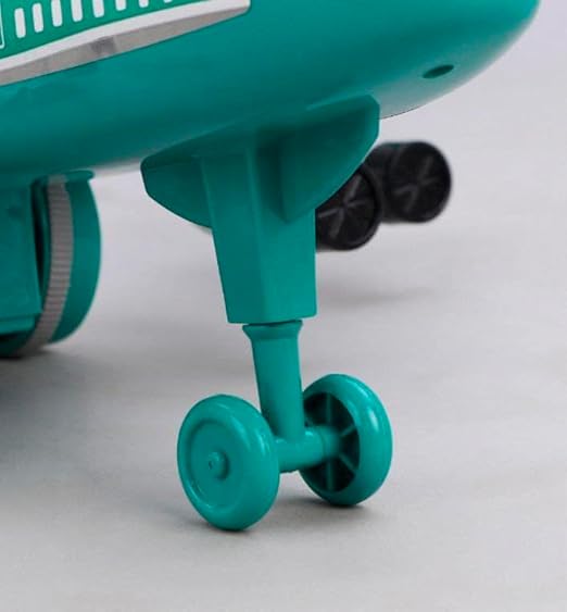 Big Size Push & Go Aeroplane with Foldable Wings Big Size Aeroplan Works On Wheels Friction Toys Toys for Gifting Suitable for 2 Years Kids