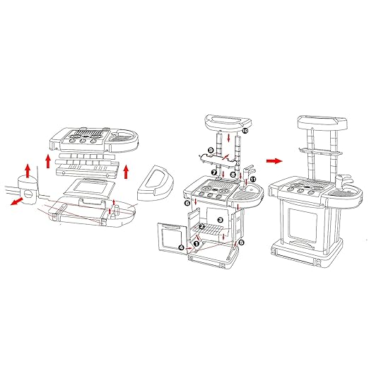 Kitchen Playset with Music and Light