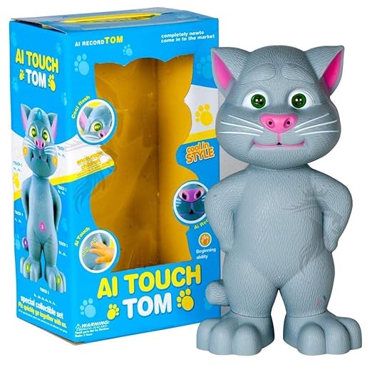 Talking Tom Cat Toy Multicolour