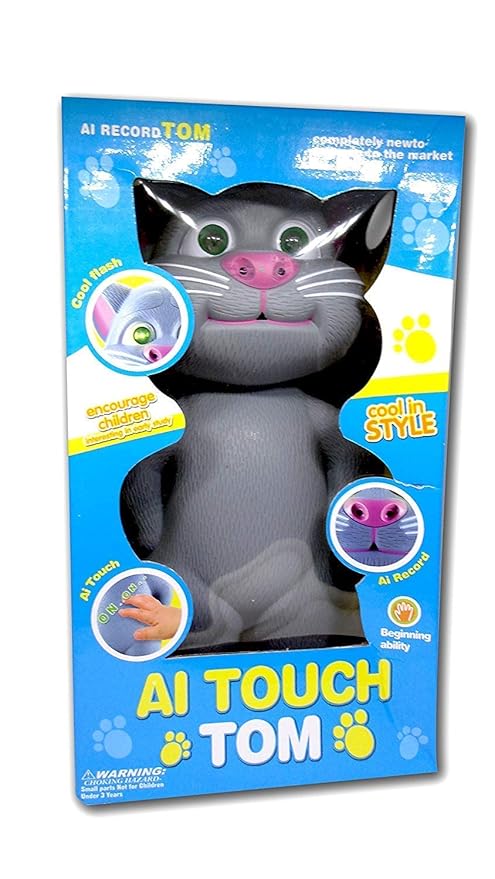 Talking Tom Cat Toy Multicolour
