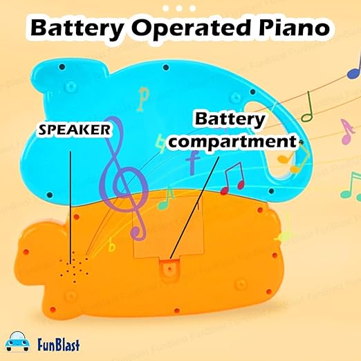 Piano for Kids - Electric Mushroom with Organ Keyboard Musical Instrument Toys Mushroom Keyboard with Flashing Lights Animal Sounds and Songs Musical Toys for Kids (Random Color)