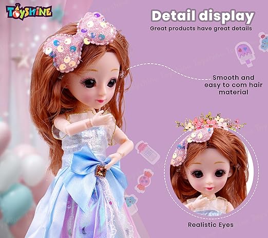 Lumo Candy Doll Pretend Play Set Includes 4 Candy Toy and a Purse Fun and Imaginative Roleplay Toy for Girls Kids Age 3