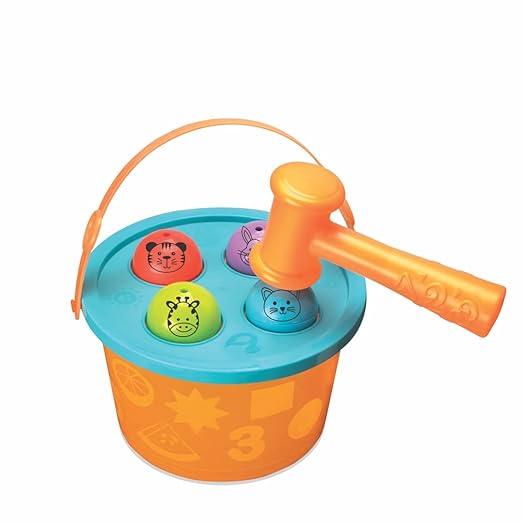 Toymate Kiddy’s Play World – 6-in-1 Toddler Activity Set – Develops Reasoning & Motor Skills