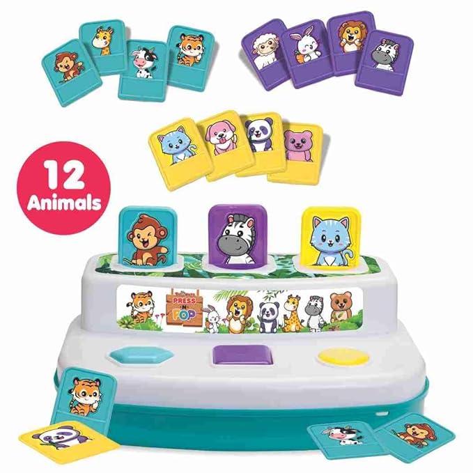 Press & Pop Interactive Learning Toy