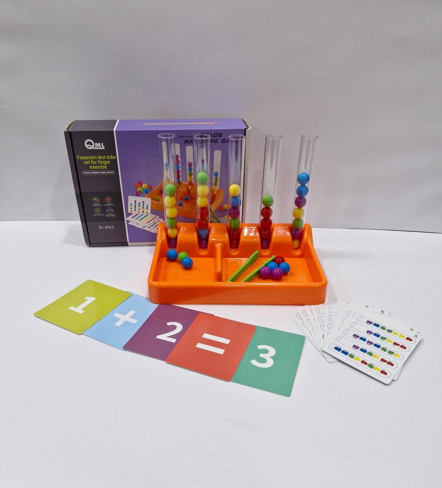 BEADS MATCHING GAME M8C Y A Colorful Journey of Learning, Creativity & Skill-Building for Toddlers and Preschoolers