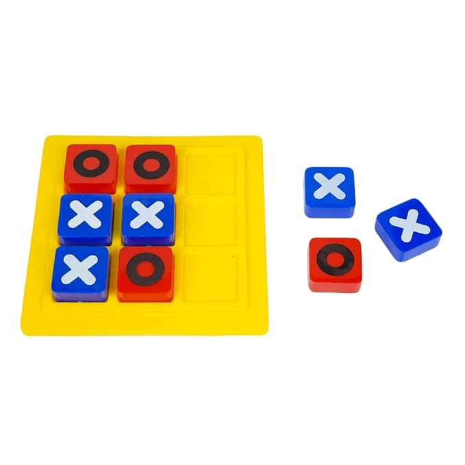 RATNA'S Tic Tac Toe Travelling & Pocket Fun Game for Ages 5 to 99 yrs
