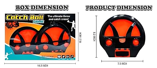 Ultimate Catch Ball Game Set Outdoor Throw & Catch Toy for Kids Includes 2 Catchers & Balls Ideal for Active Play Fun for Boys & Girls Perfect for Ages 5 and Up