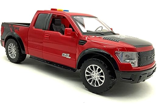 Battery & Friction Raptor F-150 Truck – Lights, Sounds & Action – Kids Vehicle Toy
