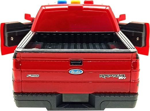 Battery & Friction Raptor F-150 Truck – Lights, Sounds & Action – Kids Vehicle Toy