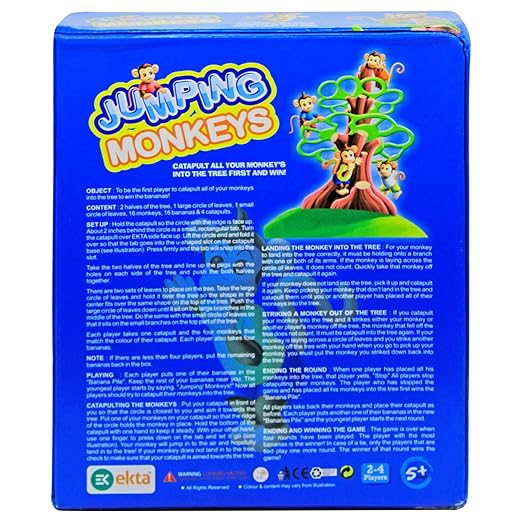 EKTA Jumping Monkeys Board Game