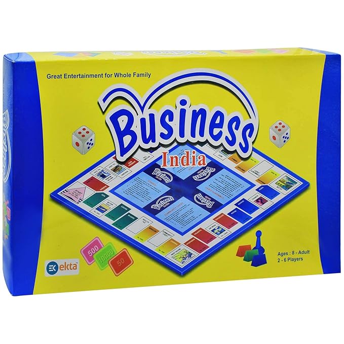 EKTA Business India 2-6 Players Game for Kids 8 Years