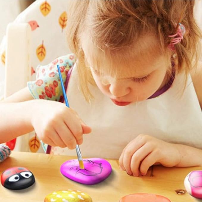 Generic DIY Rock Painting Set - Funny Interactive Stone Painting Kit - Educational Toy - Kids