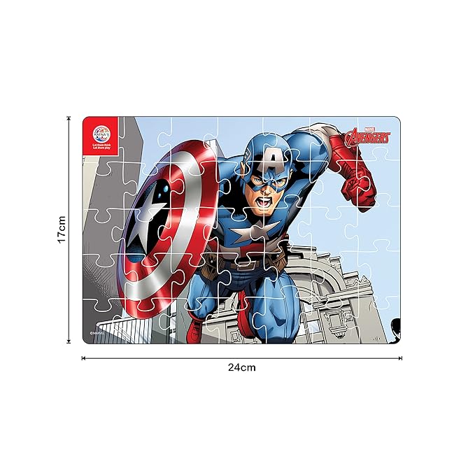 Ratna's 4 in 1 Disney Jigsaw Puzzle 140 Pieces for Kids. 4 Jigsaw Puzzles 35 Pieces Each (Avengers Solo)