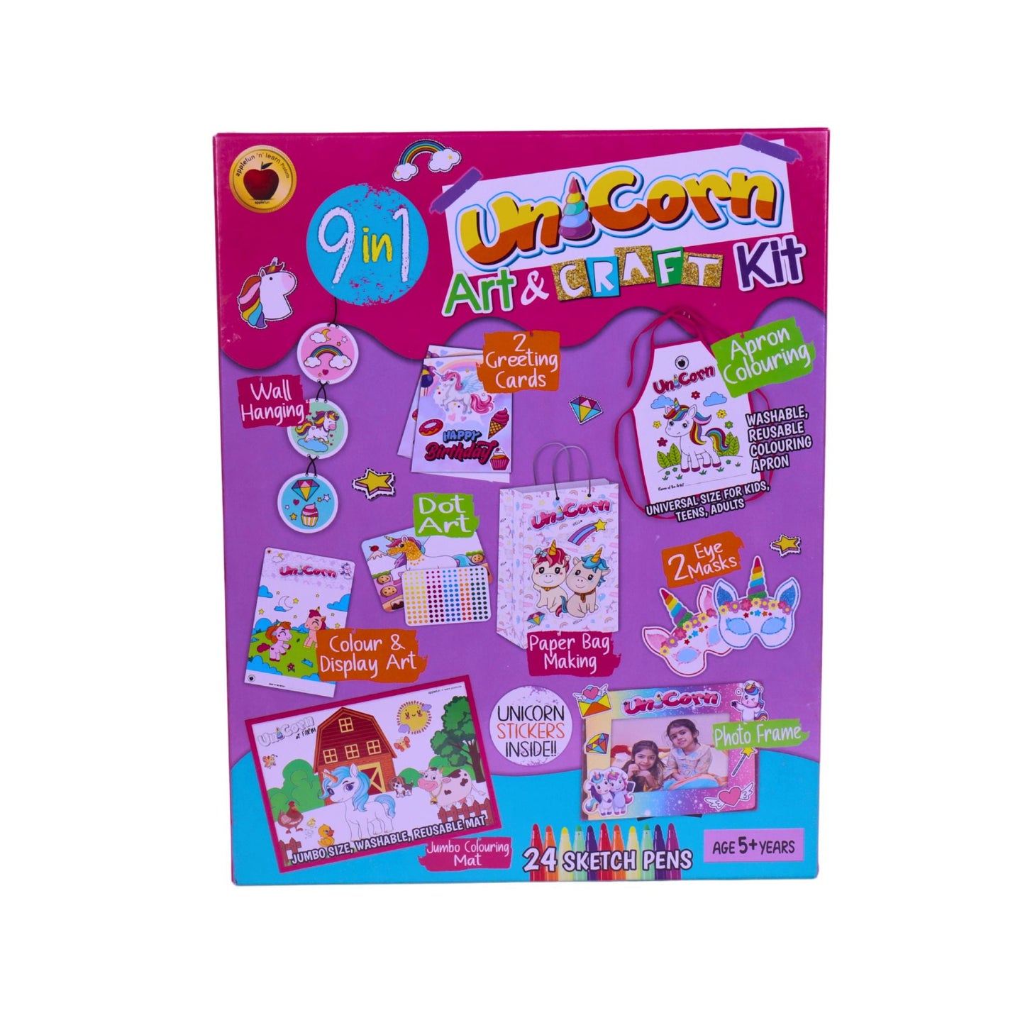 9 IN 1 UNICORN ART & CRAFT – Create Magic, One Sparkle at a Time
