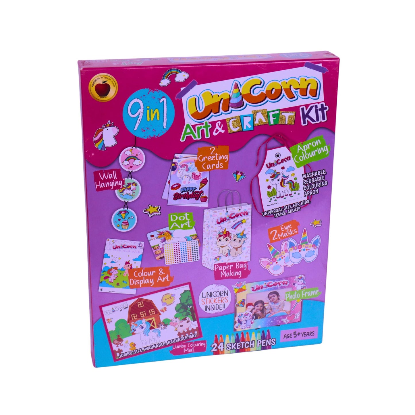 9 IN 1 UNICORN ART & CRAFT – Create Magic, One Sparkle at a Time