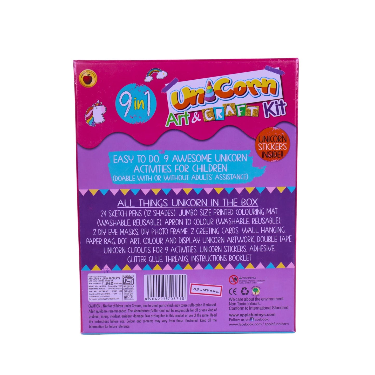 9 IN 1 UNICORN ART & CRAFT – Create Magic, One Sparkle at a Time