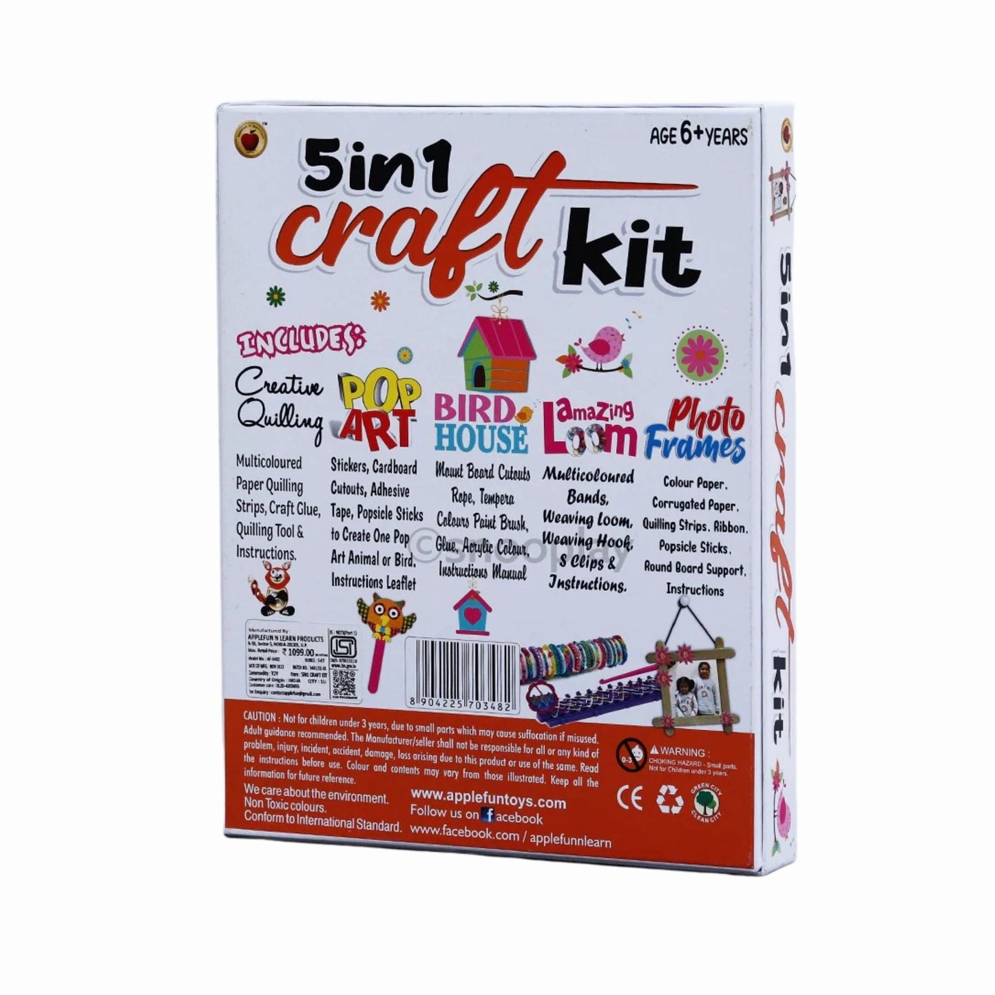 Multi-Craft Activity Set for Kids & Adults – DIY Art & Craft Kit