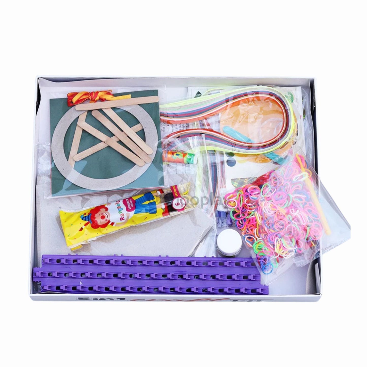 Multi-Craft Activity Set for Kids & Adults – DIY Art & Craft Kit