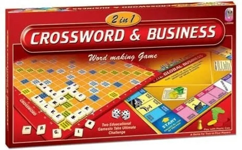 2 IN 1 CROSSWORD & BUSINESS – The Perfect Combo of Words and Strategy