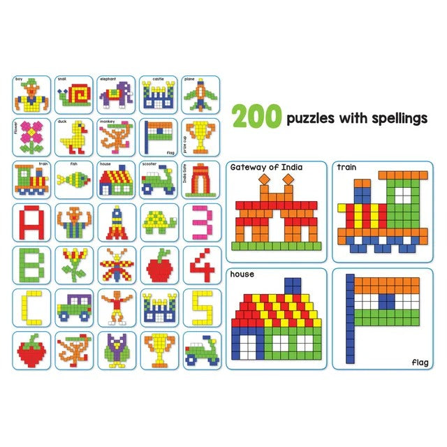 MAGNETIC PUZZLE SQUARE – Connect, Create & Challenge Your Mind!