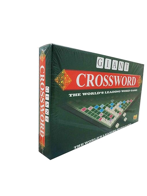 Giant Crossword Board Game – Vocabulary Learning Word Building Fun for Family