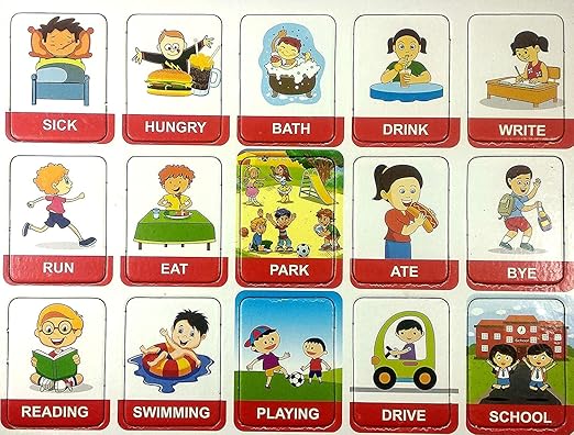 Maths & Sentence Builder – 90 Flash Cards for Preschool Learning & Word Play