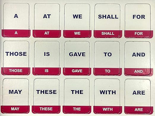 Maths & Sentence Builder – 90 Flash Cards for Preschool Learning & Word Play