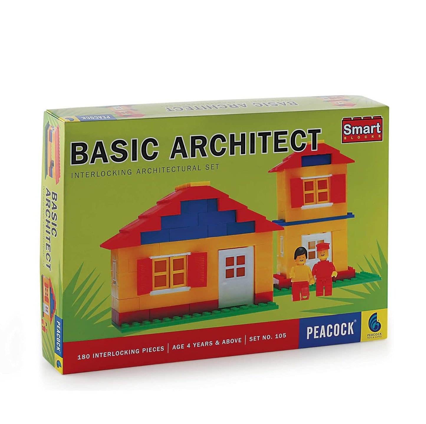 Architect Block Set – Interlocking Construction Game for Kids – Build & Play Fun