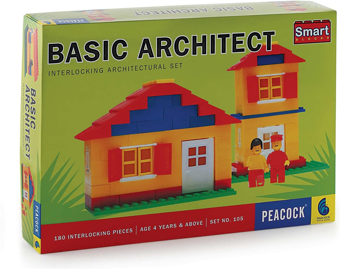 Architect Block Set – Interlocking Construction Game for Kids – Build & Play Fun
