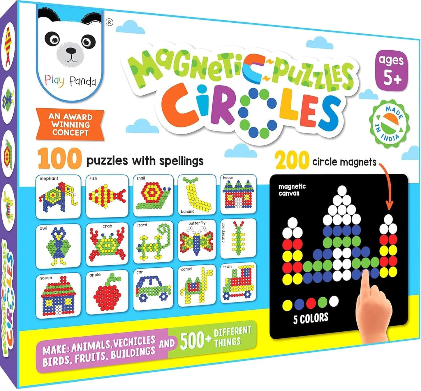 Magnetic Puzzle Circle – Fun, Portable, and Perfect for Developing Kids’ Skills