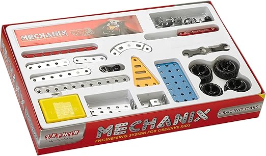 Mechanix Racing Cars Building and Construction Toy for Boys and Girls Age 7 yrs