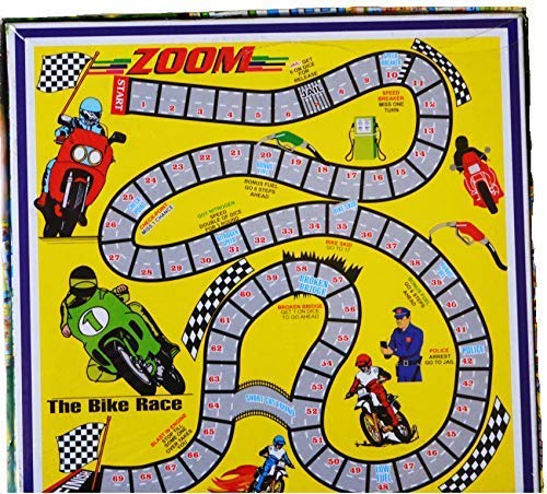 5-in-1 Family Fun Pack – Snake & Ladder, Ludo, Cricket, Brainvita & Zoom Bike Games (Pack of 6)