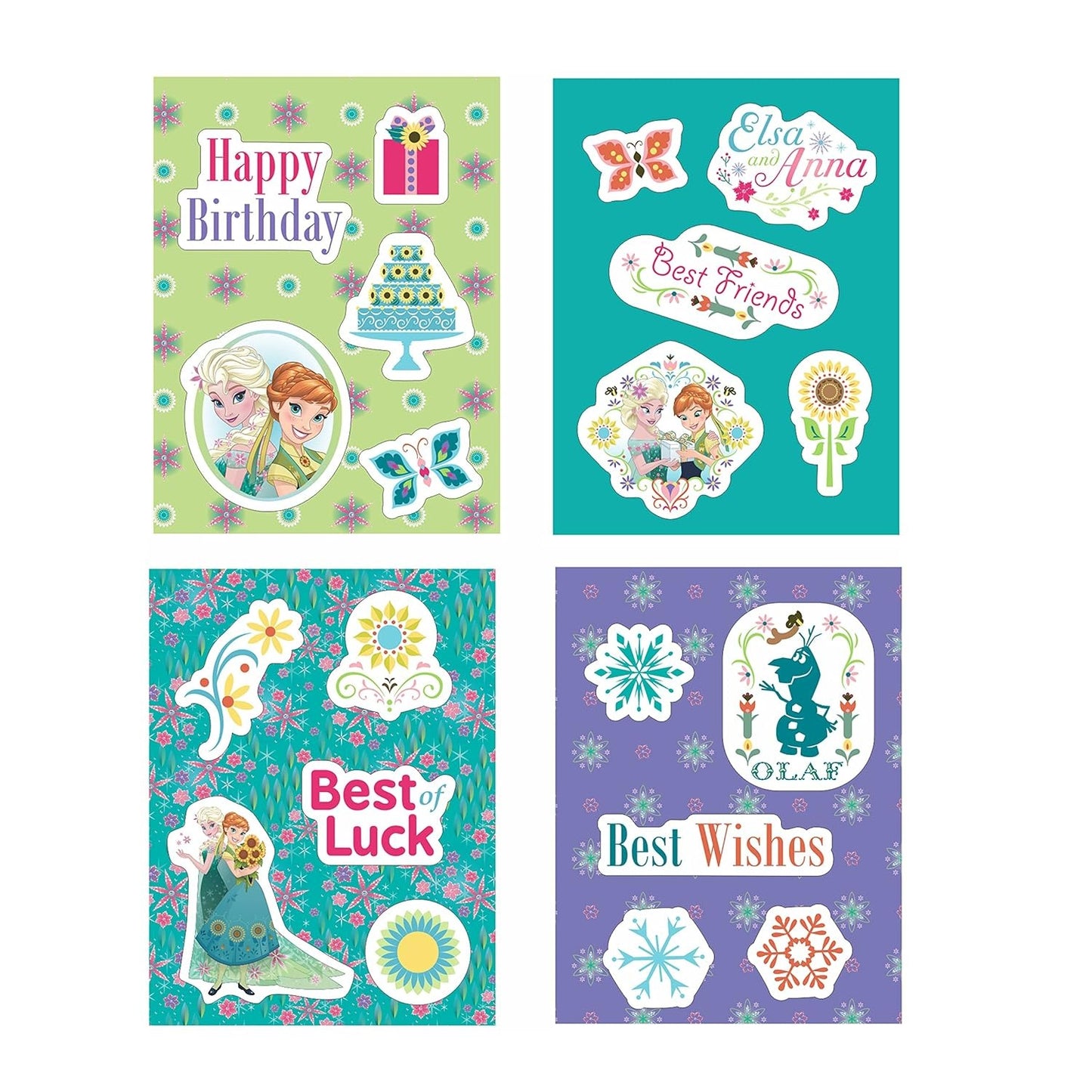 Ratna’s Frozen Themed DIY Greeting Card Making Kit – Creative Art & Craft Fun for Kids