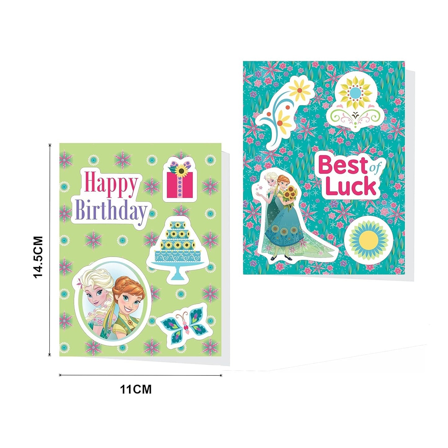 Ratna’s Frozen Themed DIY Greeting Card Making Kit – Creative Art & Craft Fun for Kids