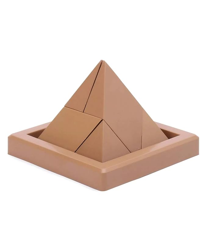 Ratna’s Multicolor Pyramid Puzzle – Brain-Boosting Fun Toy for Kids