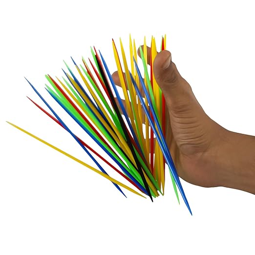 Jumbo Mikado Sticks – Concentration & Attention Skill Builder for Kids