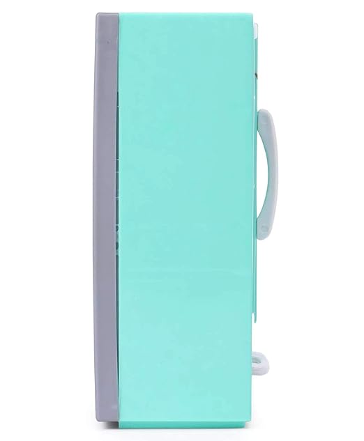 Ratna’s Plastic Mini Toy Refrigerator – Role Play Kitchen Appliance for Kids – Green
