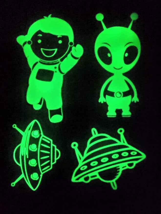 Galaxy Star Glow-in-the-Dark Wall Stickers – Ceiling & Room Décor – Pleasure Treasure