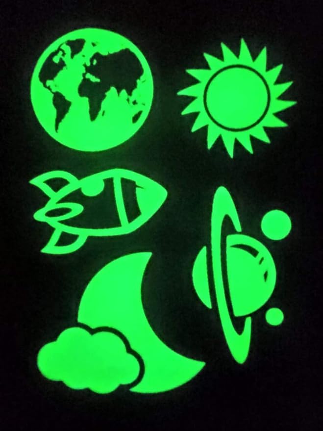 Galaxy Star Glow-in-the-Dark Wall Stickers – Ceiling & Room Décor – Pleasure Treasure