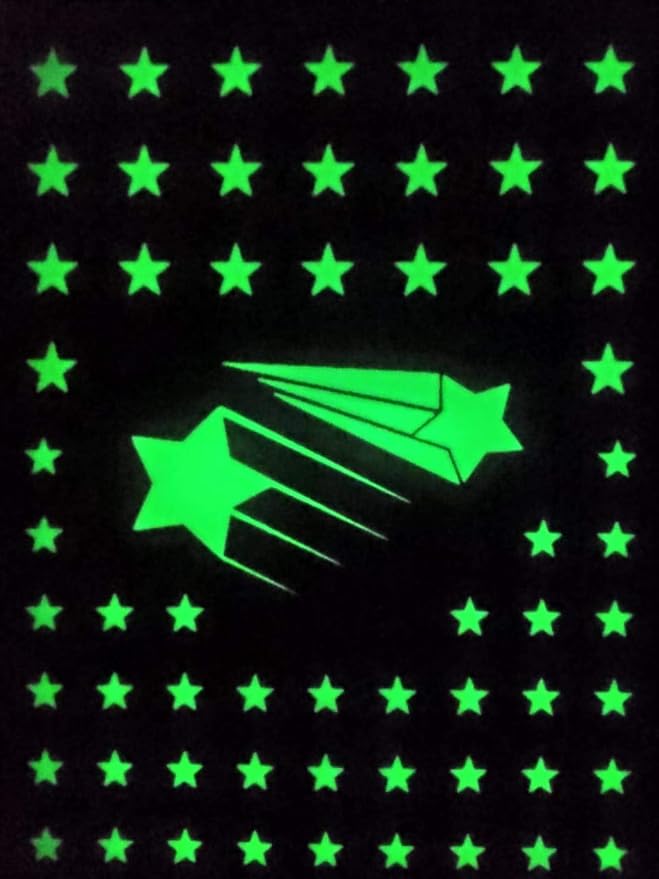 Galaxy Star Glow-in-the-Dark Wall Stickers – Ceiling & Room Décor – Pleasure Treasure