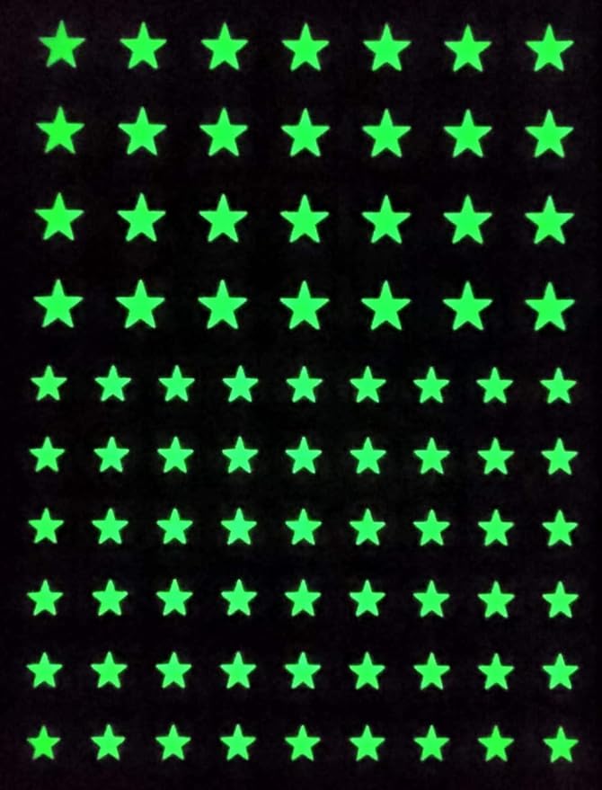 Galaxy Star Glow-in-the-Dark Wall Stickers – Ceiling & Room Décor – Pleasure Treasure