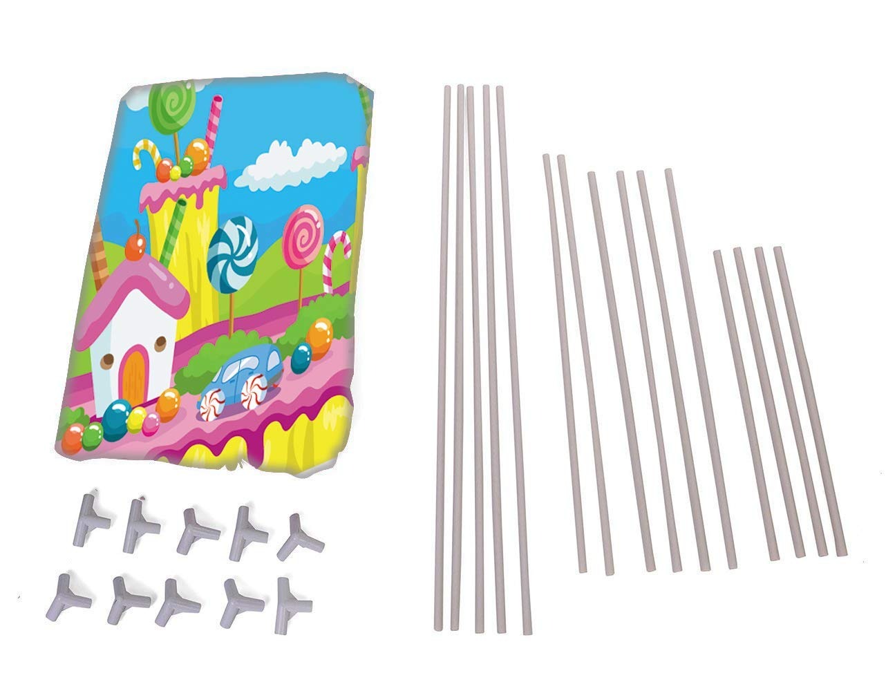 Webby Candy Play Tent House for Kids – Colorful Indoor & Outdoor Fun