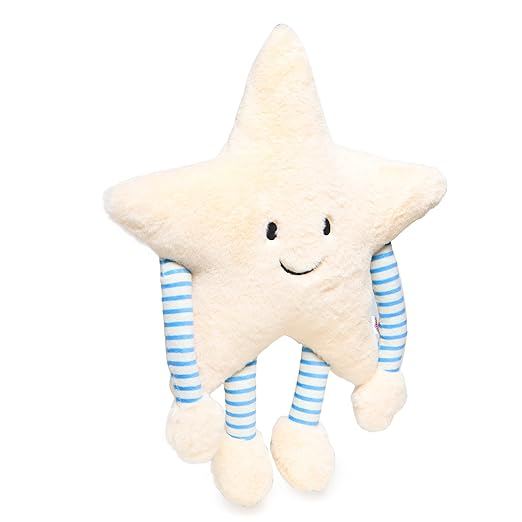 Webby Star Plush Pillow Doll – Soft Toy with Arms & Legs