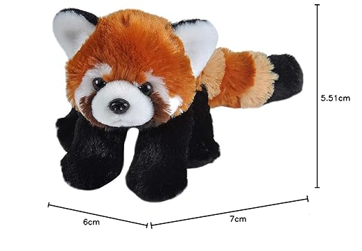 Wild Republic Mini Red Panda – Soft Plush Stuffed Animal Toy for Kids