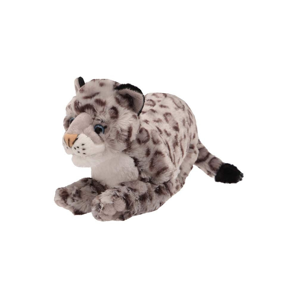 WILD REPUBLIC CK Laying Snow Leopard 12 Inches